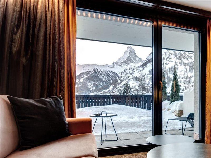 The Christiania Mountain & Spa Resort Zermatt Eksteriør billede