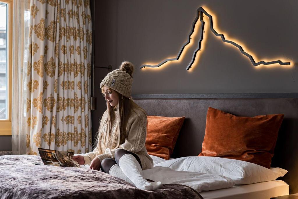 The Christiania Mountain & Spa Resort Zermatt Eksteriør billede