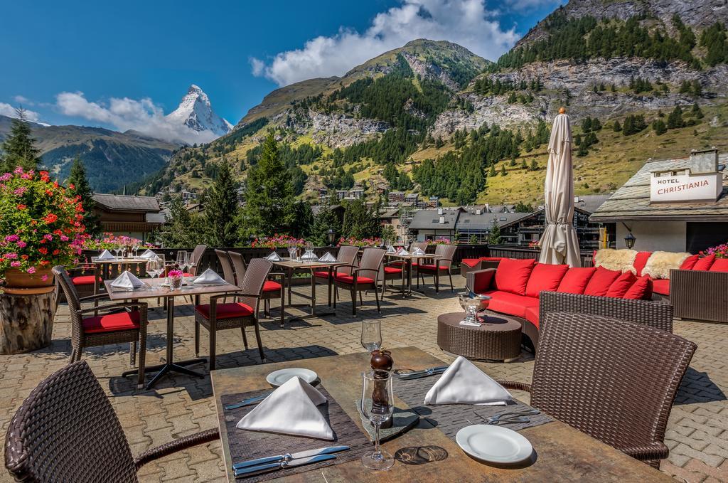 The Christiania Mountain & Spa Resort Zermatt Eksteriør billede