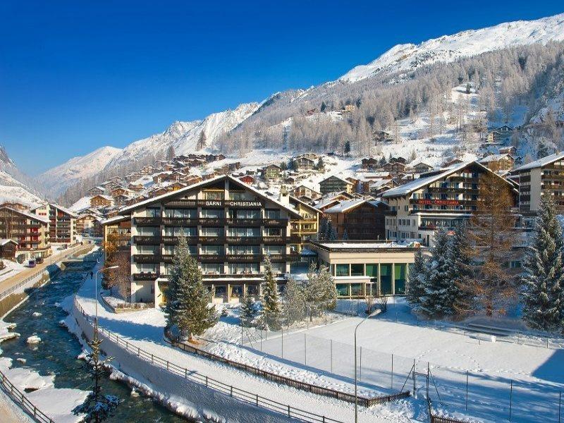 The Christiania Mountain & Spa Resort Zermatt Eksteriør billede