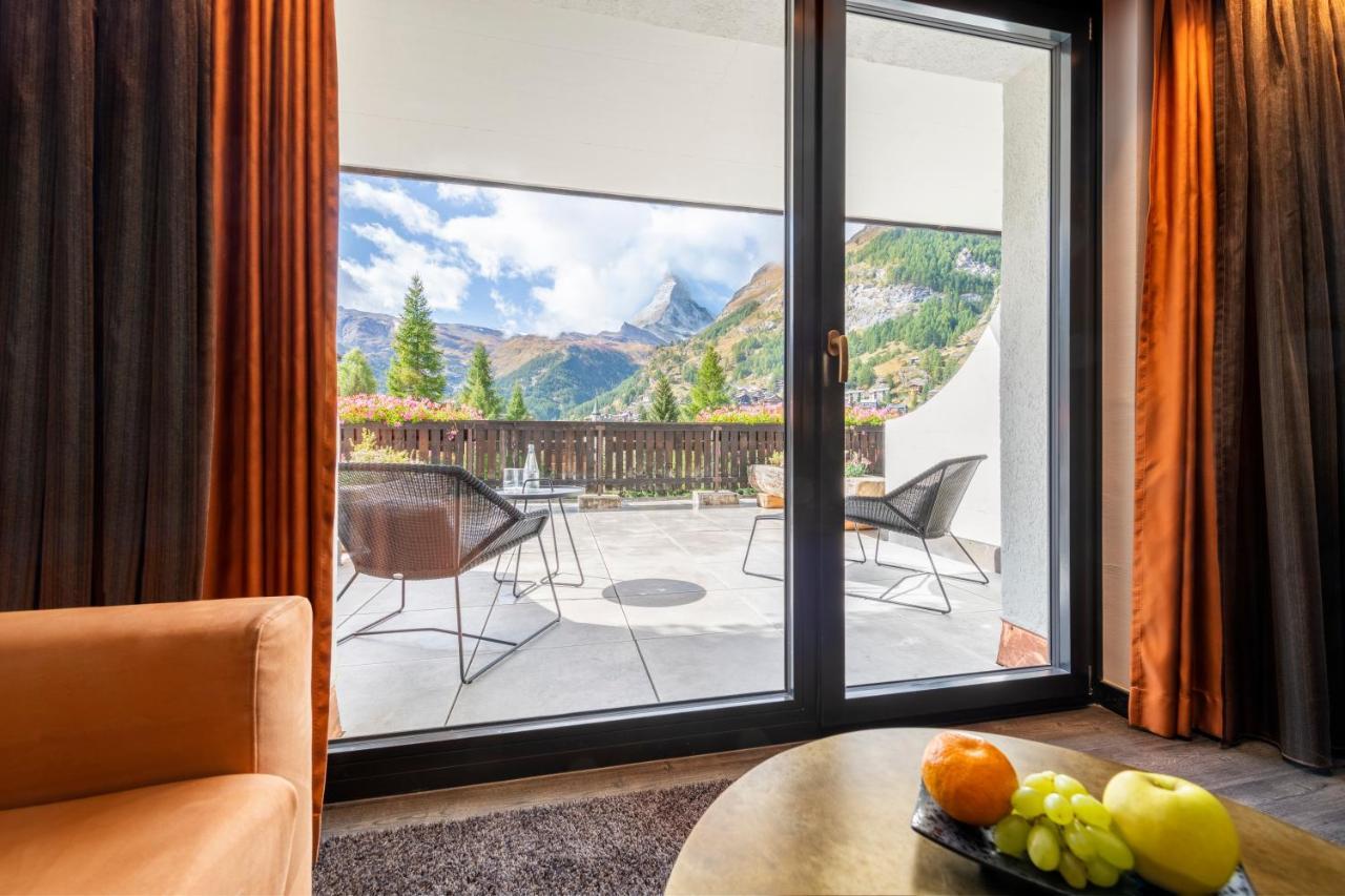 The Christiania Mountain & Spa Resort Zermatt Eksteriør billede